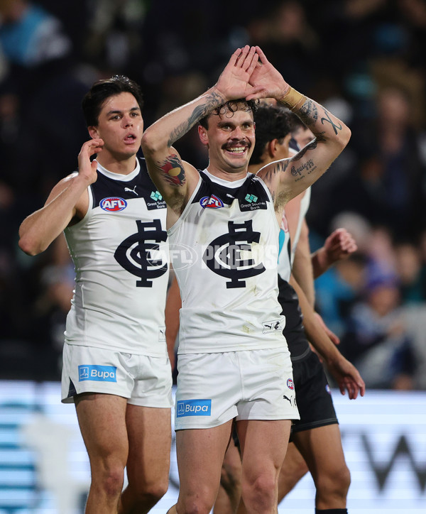 AFL 2024 Round 12 - Port Adelaide v Carlton - A-49842669