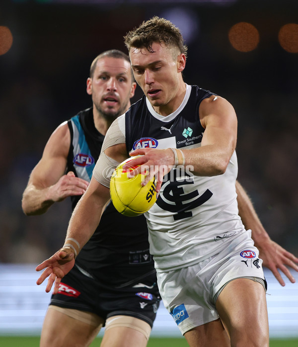 AFL 2024 Round 12 - Port Adelaide v Carlton - A-49843508