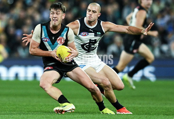 AFL 2024 Round 12 - Port Adelaide v Carlton - A-49843523