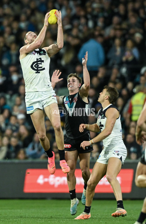 AFL 2024 Round 12 - Port Adelaide v Carlton - A-49843528