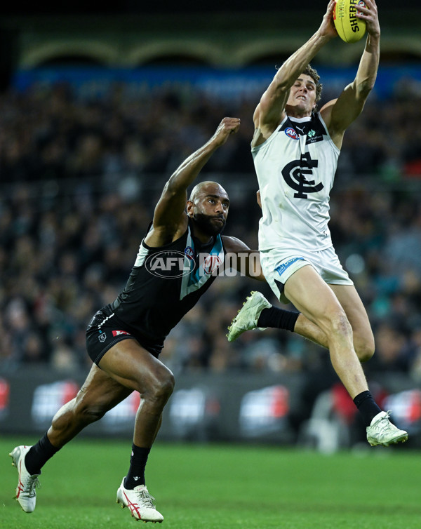 AFL 2024 Round 12 - Port Adelaide v Carlton - A-49843531