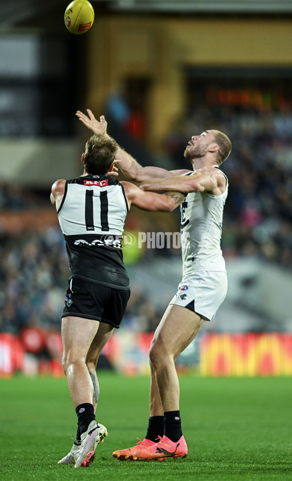 AFL 2024 Round 12 - Port Adelaide v Carlton - A-49845235