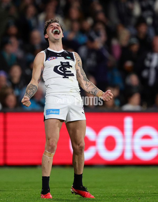 AFL 2024 Round 12 - Port Adelaide v Carlton - A-49845284