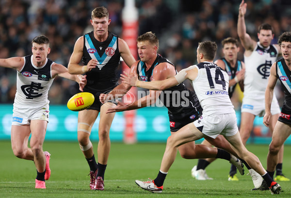 AFL 2024 Round 12 - Port Adelaide v Carlton - A-49845312