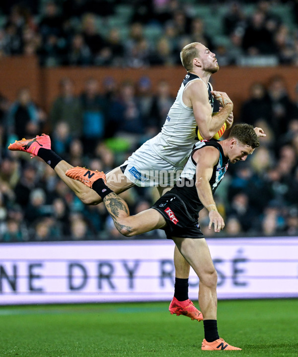 AFL 2024 Round 12 - Port Adelaide v Carlton - A-49846064