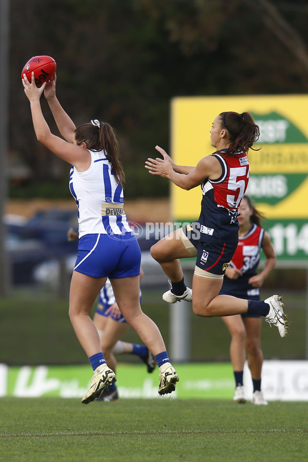 VFLW 2024 Round 11 - North Melbourne v Darebin - A-49873743