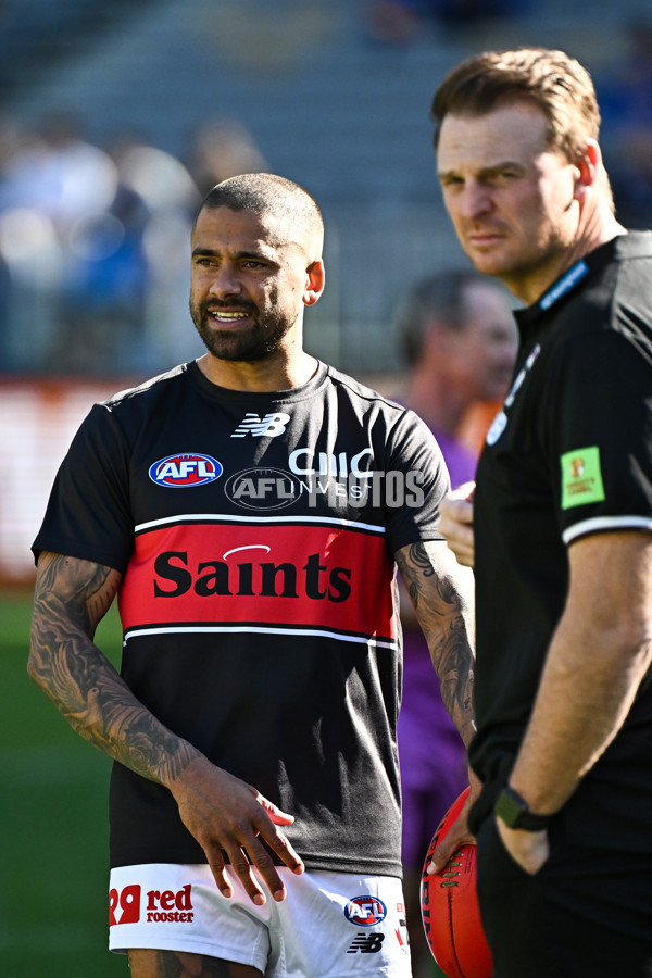 AFL 2024 Round 12 - West Coast v St Kilda - A-49876358