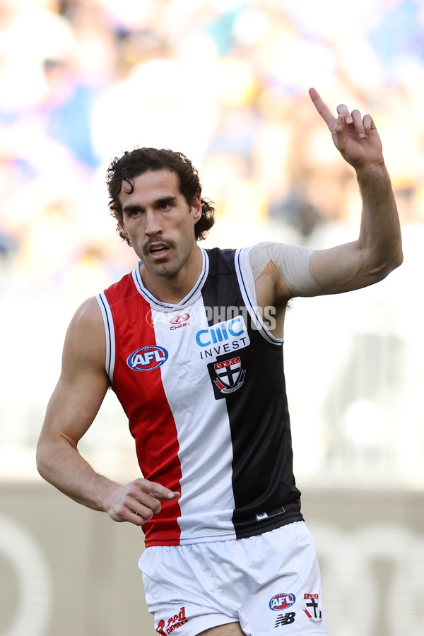 AFL 2024 Round 12 - West Coast v St Kilda - A-49881286