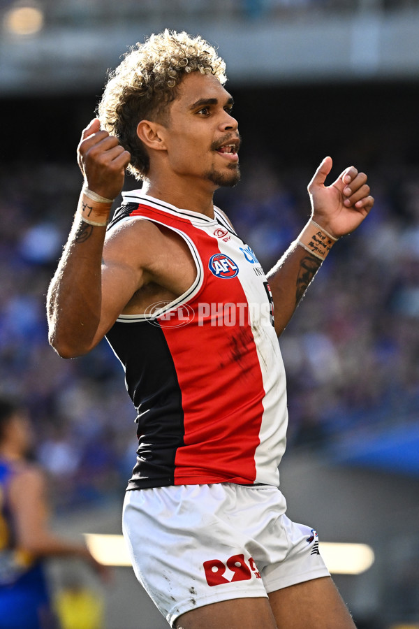 AFL 2024 Round 12 - West Coast v St Kilda - A-49887128