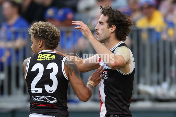 AFL 2024 Round 12 - West Coast v St Kilda - A-49888941
