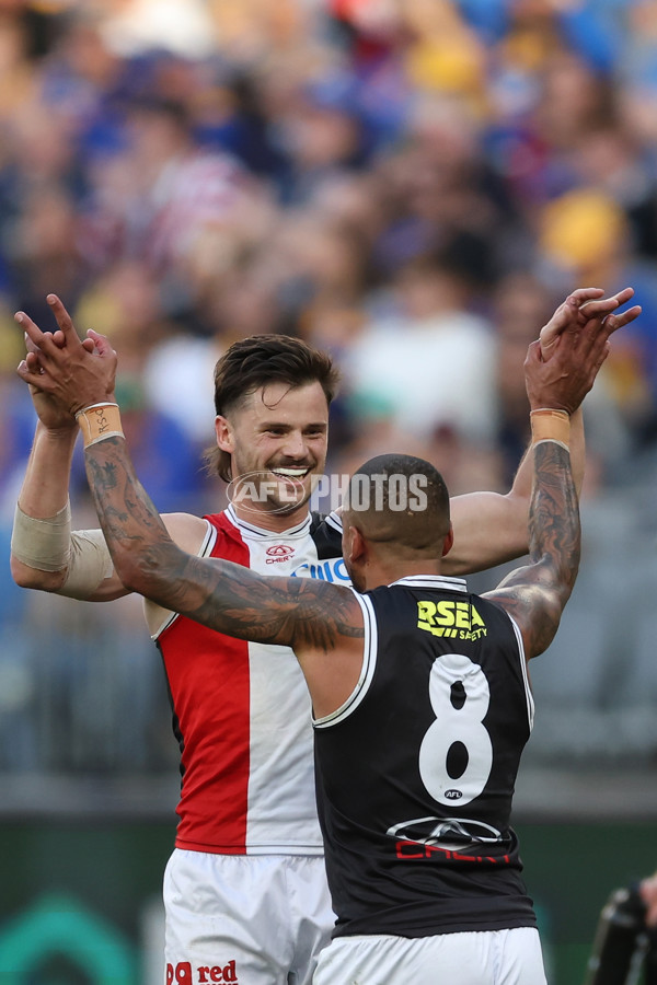 AFL 2024 Round 12 - West Coast v St Kilda - A-49891888