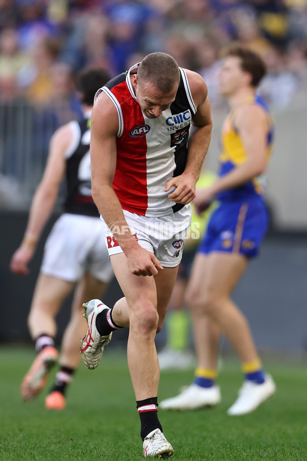 AFL 2024 Round 12 - West Coast v St Kilda - A-49891920