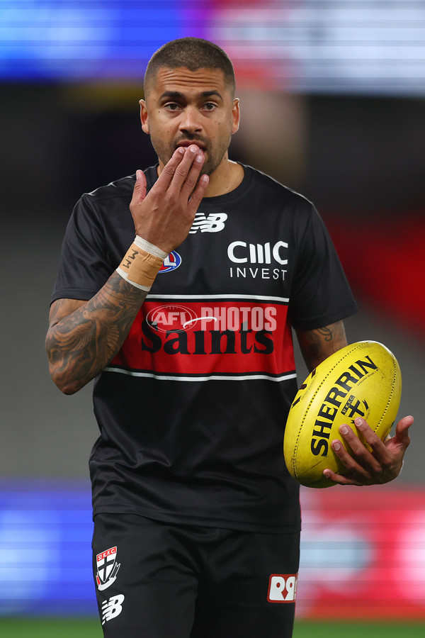 AFL 2024 Round 13 - St Kilda v Gold Coast - A-50669339
