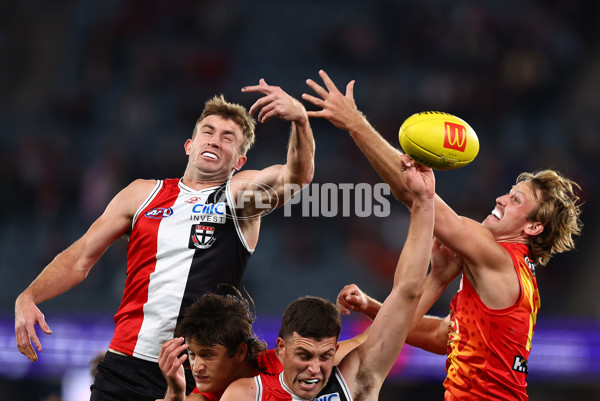 AFL 2024 Round 13 - St Kilda v Gold Coast - A-50673546