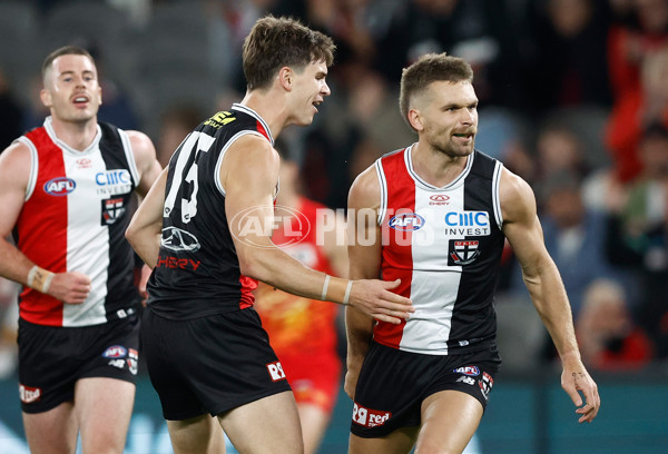 AFL 2024 Round 13 - St Kilda v Gold Coast - A-50674757