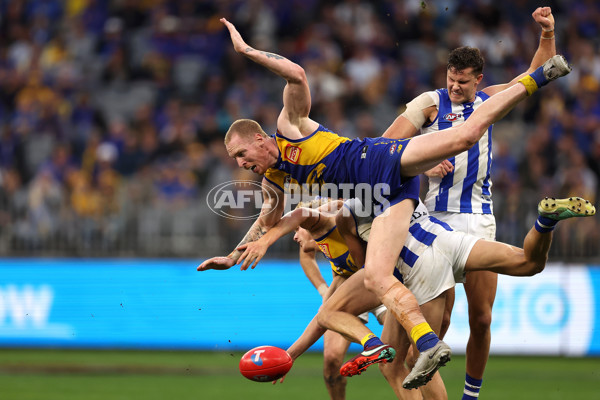 AFL 2024 Round 13 - West Coast v North Melbourne - A-50674773