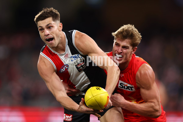 AFL 2024 Round 13 - St Kilda v Gold Coast - A-50675851