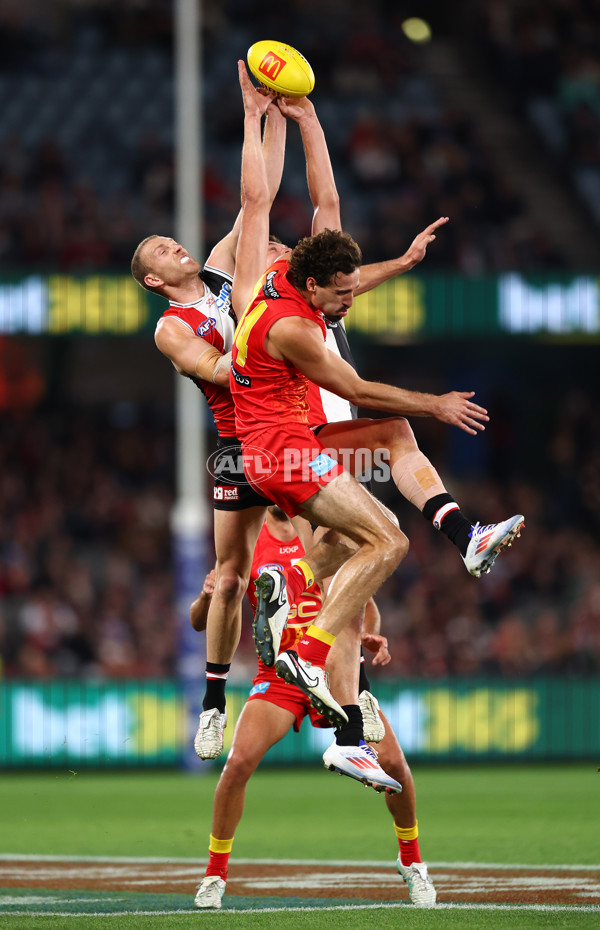 AFL 2024 Round 13 - St Kilda v Gold Coast - A-50675898