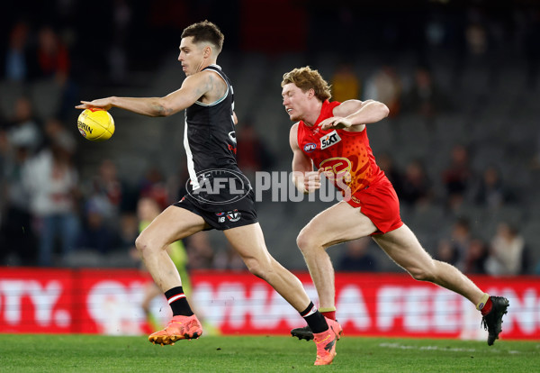 AFL 2024 Round 13 - St Kilda v Gold Coast - A-50675932
