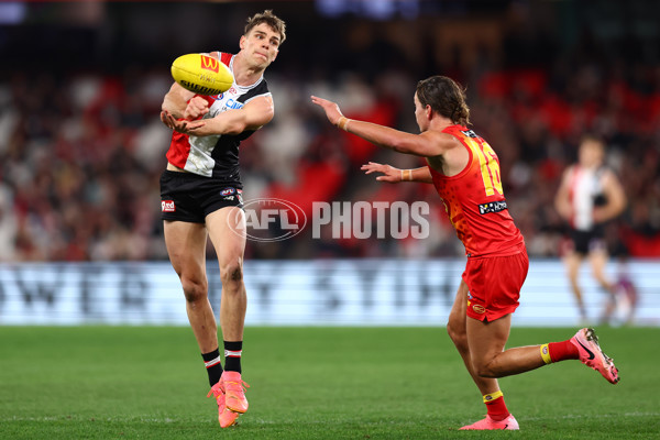 AFL 2024 Round 13 - St Kilda v Gold Coast - A-50677374