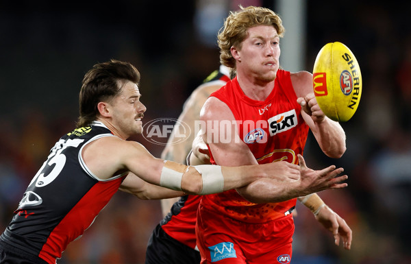 AFL 2024 Round 13 - St Kilda v Gold Coast - A-50677433