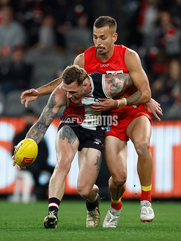 AFL 2024 Round 13 - St Kilda v Gold Coast - A-50678791