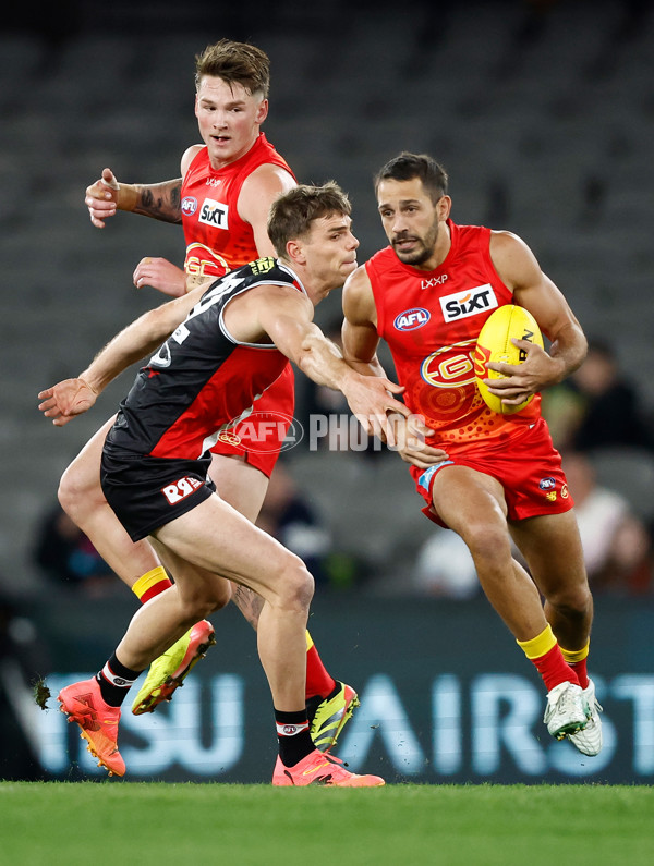 AFL 2024 Round 13 - St Kilda v Gold Coast - A-50678801