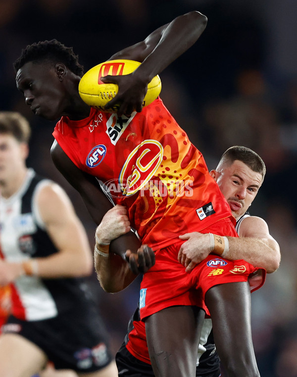 AFL 2024 Round 13 - St Kilda v Gold Coast - A-50678861