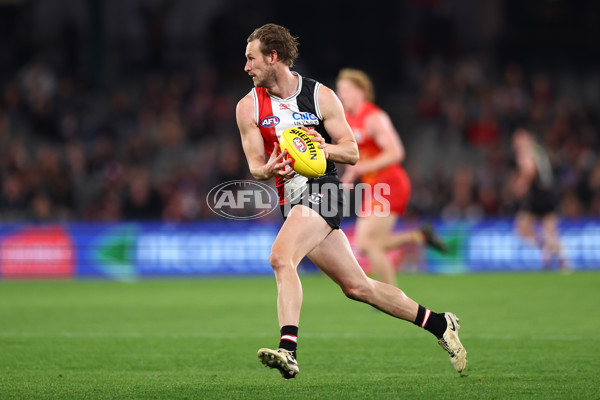 AFL 2024 Round 13 - St Kilda v Gold Coast - A-50680089