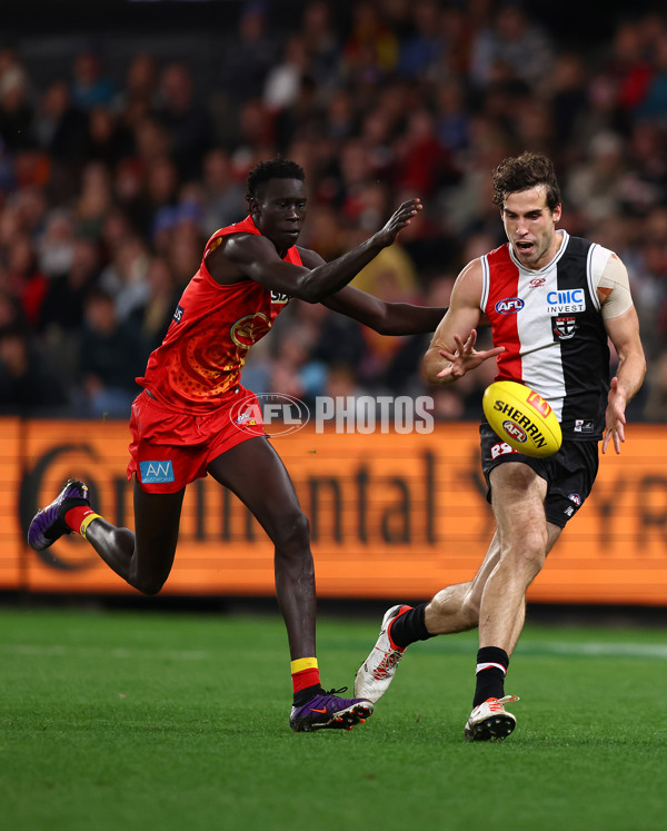 AFL 2024 Round 13 - St Kilda v Gold Coast - A-50681427