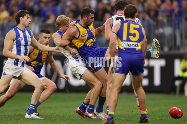 AFL 2024 Round 13 - West Coast v North Melbourne - A-50682747
