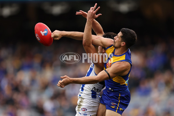 AFL 2024 Round 13 - West Coast v North Melbourne - A-50682799