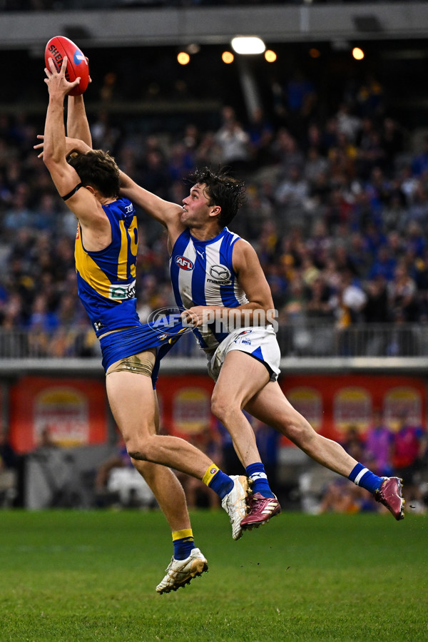 AFL 2024 Round 13 - West Coast v North Melbourne - A-50931343