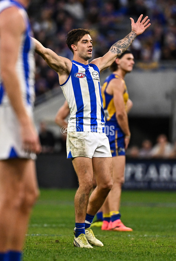 AFL 2024 Round 13 - West Coast v North Melbourne - A-50932120