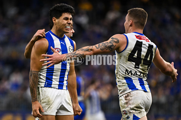 AFL 2024 Round 13 - West Coast v North Melbourne - A-50932131