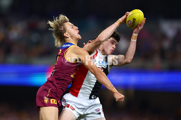 AFL 2024 Round 14 - Brisbane v St Kilda - A-50989274