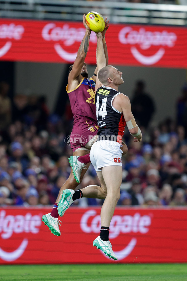 AFL 2024 Round 14 - Brisbane v St Kilda - A-50989346