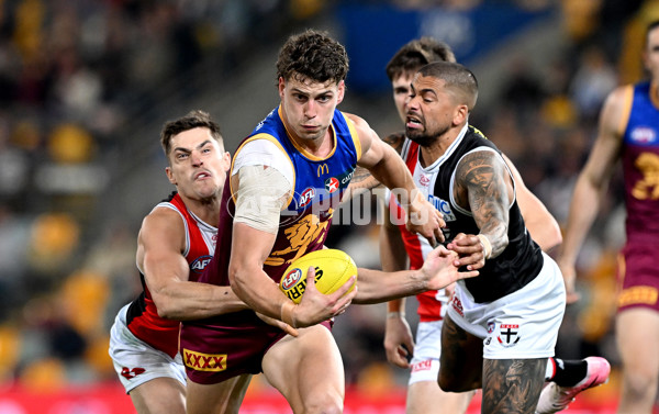 AFL 2024 Round 14 - Brisbane v St Kilda - A-50989392