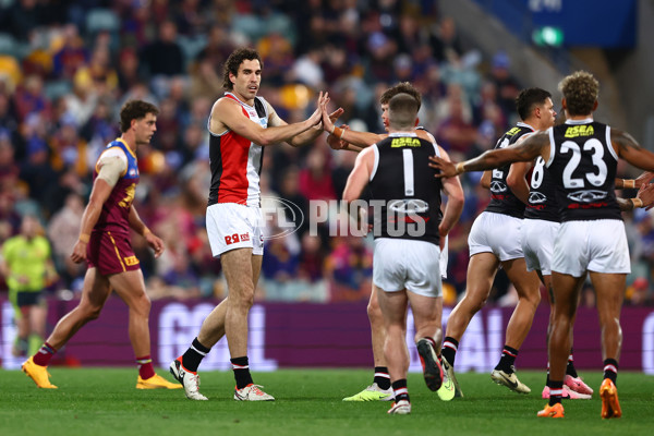 AFL 2024 Round 14 - Brisbane v St Kilda - A-50989427