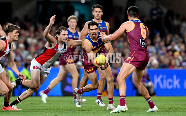 AFL 2024 Round 14 - Brisbane v St Kilda - A-50991789