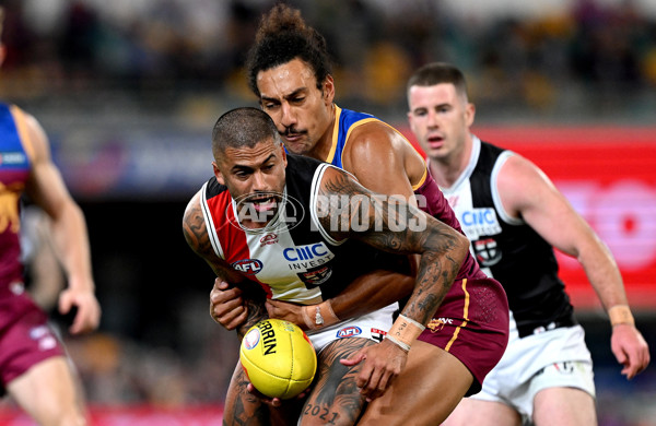 AFL 2024 Round 14 - Brisbane v St Kilda - A-50991800