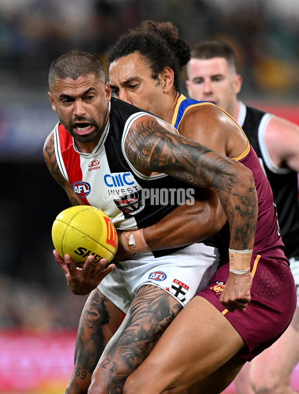 AFL 2024 Round 14 - Brisbane v St Kilda - A-50992090