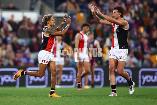AFL 2024 Round 14 - Brisbane v St Kilda - A-50992145