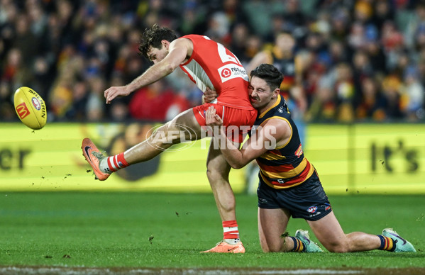 AFL 2024 Round 14 - Adelaide v Sydney - A-51030674