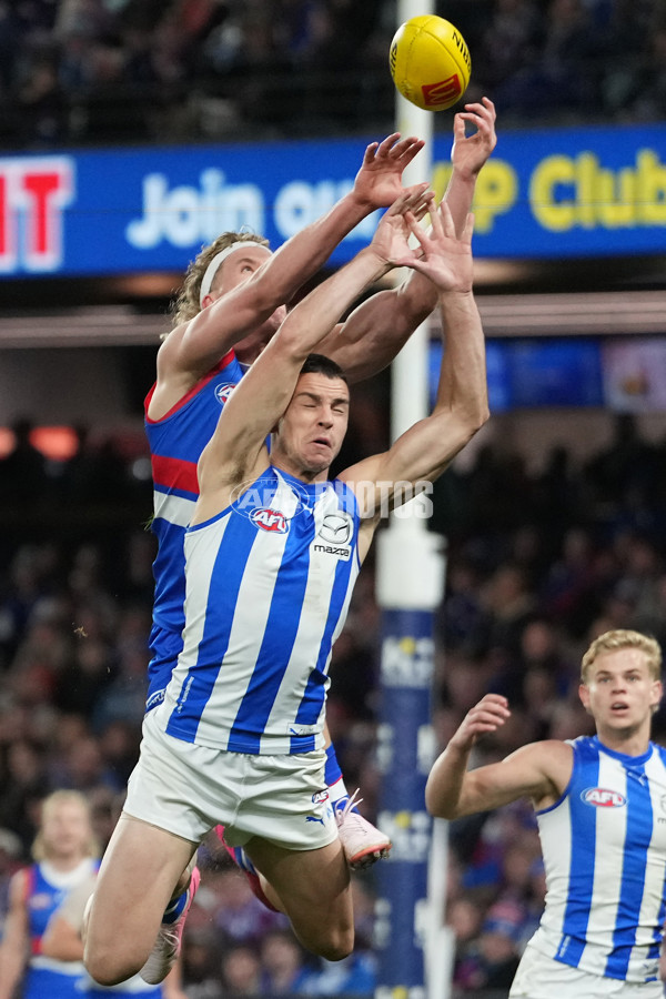 AFL 2024 Round 16 - North Melbourne v Western Bulldogs - A-51432270