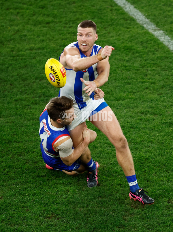 AFL 2024 Round 16 - North Melbourne v Western Bulldogs - A-51432287