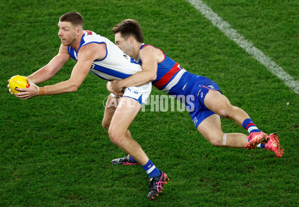 AFL 2024 Round 16 - North Melbourne v Western Bulldogs - A-51432685