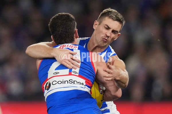 AFL 2024 Round 16 - North Melbourne v Western Bulldogs - A-51435391