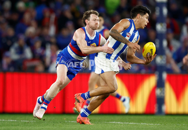 AFL 2024 Round 16 - North Melbourne v Western Bulldogs - A-51440947