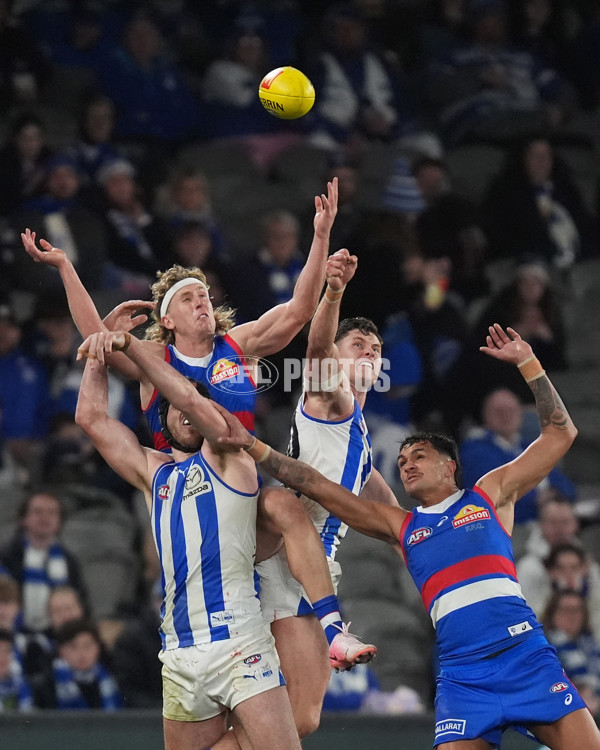AFL 2024 Round 16 - North Melbourne v Western Bulldogs - A-51445811